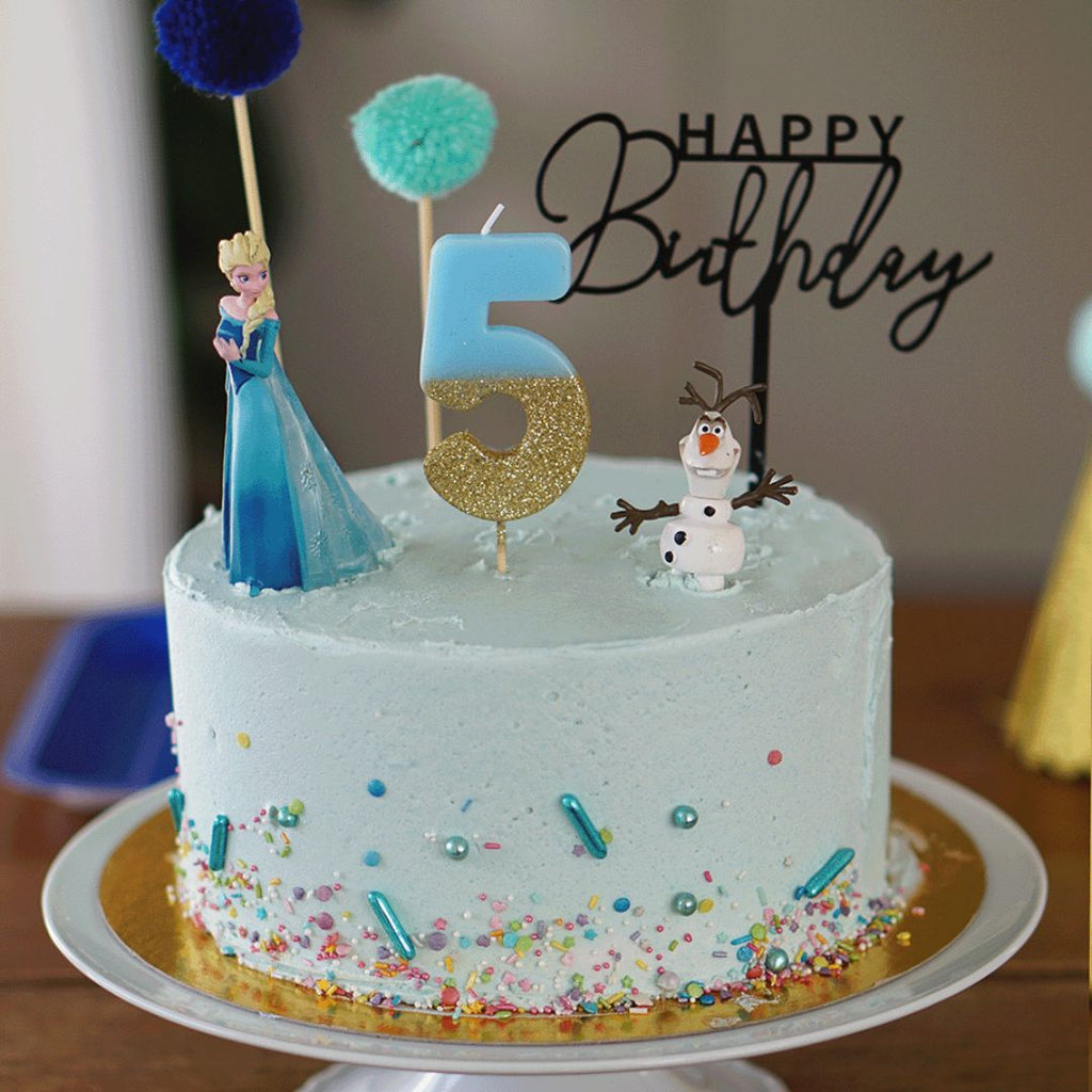 Elsa Torte im Frozen-Design