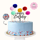 Hundepfoten Edition Blue Birthday Tortenkit