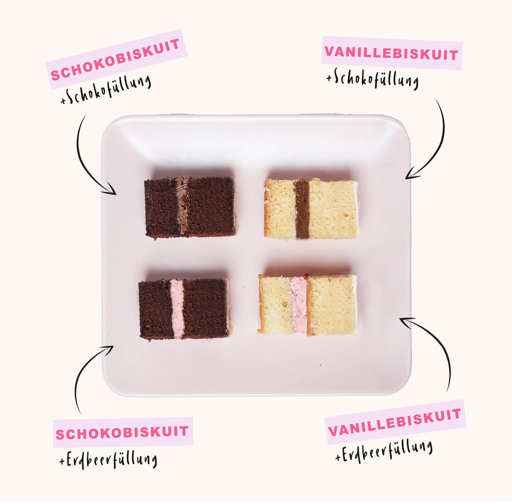 Fluffier Biskuit Meerjungfrauen Tortenkit